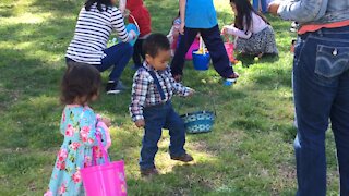 Blasian Babies Happy Easter Egg Hunt!