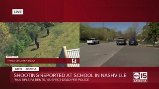 Three children dead after shooting at school in Nashville