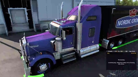 ETS2 KW W900 in the Euros Part2 Fin