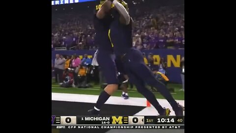 Michigan vs Washington national championship #entertainment