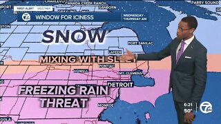 Tracking a Wednesday Winter storm