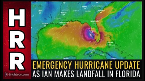 Emergency HURRICANE update as Ian makes landfall in Florida- PLEASE PRAY FOR FLORIDA!!!