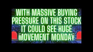 This Stock WILL See Major Upside Monday(Stocks To Buy Right Now)WALLSTREETBETS STOCK PICKS