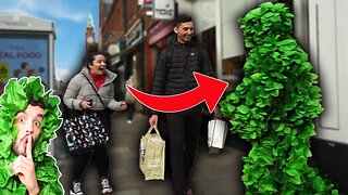 Bushman Prank, I Scared the Life out of Her!