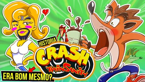 CRASH TWISANITY é o JOGO mais ENGRAÇADO e INCRIVEL