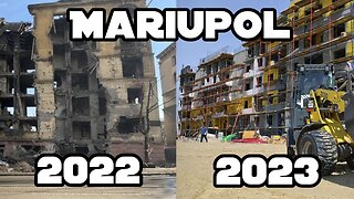 COME LA RUSSIA STA RICOSTRUENDO LA CITTà DI MARIUPOL-APRILE 2023 DOCUMENTARIO La ricostruzione di Mariupol dei RUSSI e altri filmati fatti da NIck un residente della città RUSSA che fa vedere i lavori