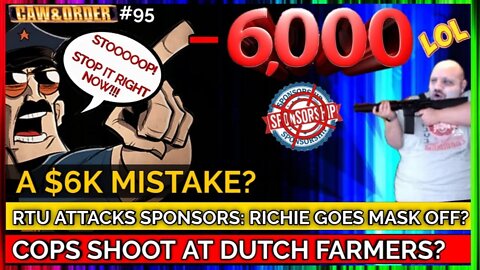 A $6,000 Mistake!? ReviewTechUSA TAKES AIM At Quartering's Sponsors! The World In Decline...