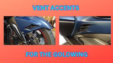 Vent Accents for the Goldwing