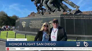 My trip with my father, Harry Hunt, on Honor Flight San Diego