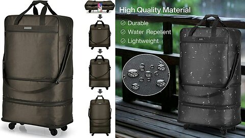 VELO Luggage: 3-in-1 Expandable Hardside Luggage