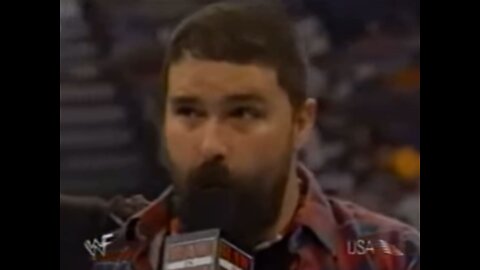 Mick Foley asking questions