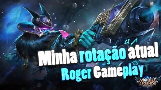 Minha ROTAÇÃO atualmente na RANKED SOLO | Mobile Legends