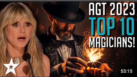 Top 10 BEST MAGICIANS on America's Got Talent 2023!