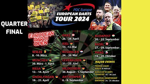 2024 European Darts Open Smith v van Veen