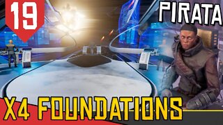 Roubando a NAVE DE SUPORTE - X4 Foundations Tides of Avarice #19 [Gameplay Português PT-BR]