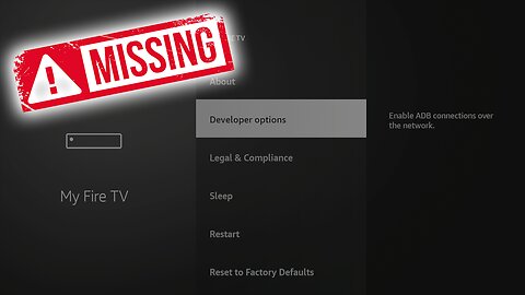 Developer Options Missing on Firestick? How to Fix!