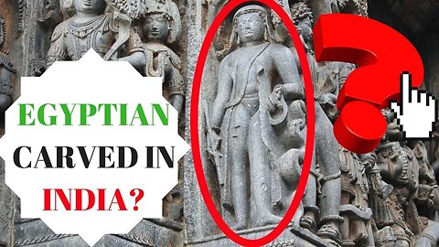 Ancient Egyptian carved in Hoysaleswara Temple, India - Were Civilizations Connected? Hindu Temple