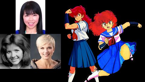 Anime Voice Comparison- A-Ko/Eiko Magami (Project A-KO)