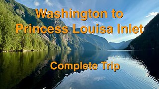 Washington to Princess Louisa in our Ranger Tug R-29CB - Sept 2022