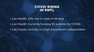 Lee Health treating the most COVID-19 patients since February