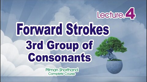 Third group of Consonants-Class 4|Pitmand Shorthand Course|Sadar Khan Tv