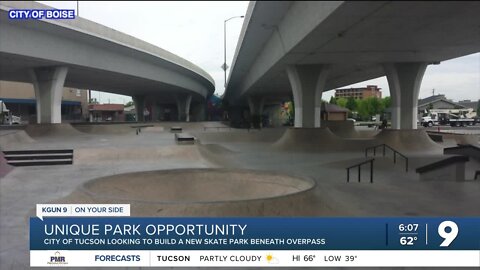 Tucson explores idea for new skate park beneath overpass