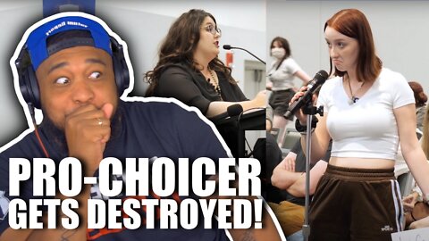 Pro Choicer DESTROYED by Kristan Hawkins! Logic Matters