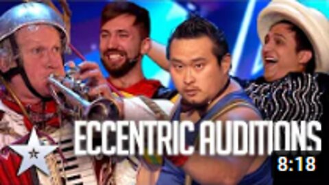 CANT. STOP. WATCHING. | Eccentric Auditions | Britain's Got Talent