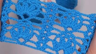 How to crochet lace pineapple stitch short simple tutorial by marifu6a