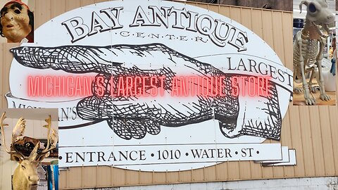 Michigan's Largest Antique Store - Complete Walkthrough - Bay Antique Center
