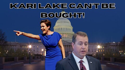 LEAKED AUDIO!! GOP Rhinos tried to BRIBE Kari Lake to quit senate race!