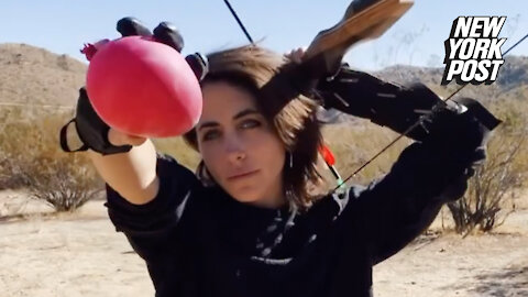 Archery star Kendall Tichner hits TikTok on the bullseye