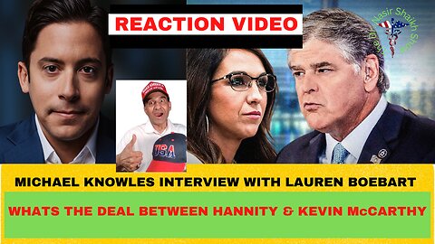 REACTION VIDEO Michael Knowles Interviews Lauren Boebart "Trust Has Been Destroyed"by Kevin McCarthy