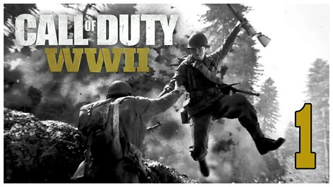 Call of Duty WW2 Full Gameplay No Commentary - God Mode - Story One #COD