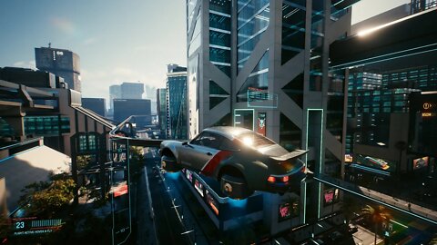 cyberpunk 2077 fly cars mod 4k Ray Tracing