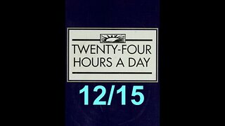 Twenty-Four Hours A Day Book– December 15 - Daily Reading - A.A. - Serenity Prayer & Meditation