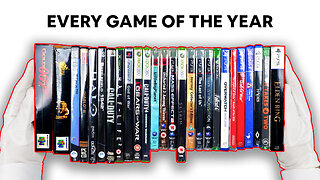 Unboxing Every Game of the Year Winner + Gameplay | 1997-2023 Evolution