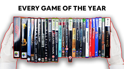 Unboxing Every Game of the Year Winner + Gameplay | 1997-2023 Evolution