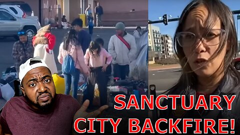 Liberal Denver Residents FREAK OUT Over BUSED Illegal Immigrants From Texas Border Trashing The City