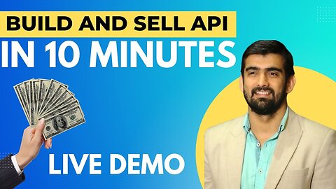 Build API With ChatGPT In Minutes | Sell On Rapid API