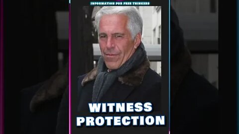 WITNESS PROTECTION - Banned Jeffrey Epstein, Ghislaine Maxwell #shorts #short