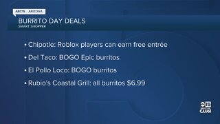 Deals to celebrate National Burrito Day