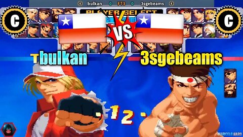The King of Fighters 2000 (bulkan Vs. 3sgebeams) [Chile Vs. Chile]