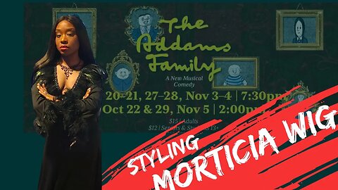 Wig Styling Tips How to Make Your Morticia Addams Wig Look Natural