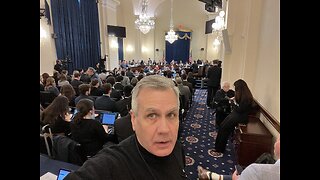 Inside the hearing room... full house. 1/30/24