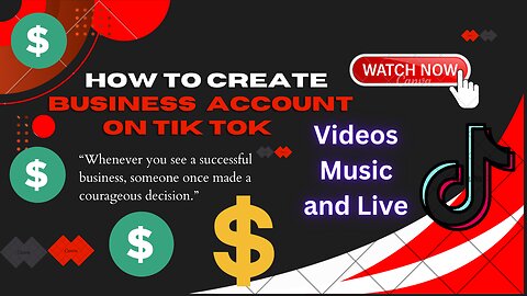 How to create a Business account on TikTok