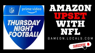 Amazon upset with NFL's Thursday Night Football quality of games