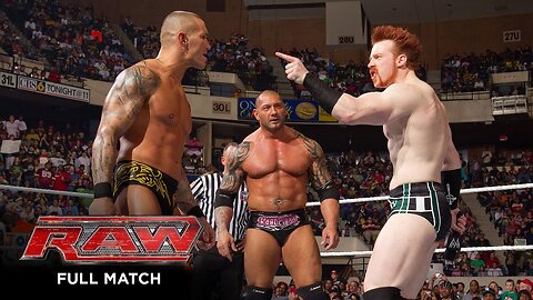 FULL MATCH _ Batista vs. Randy Orton vs. Sheamus – Triple Threat Match_ Raw_ April 26