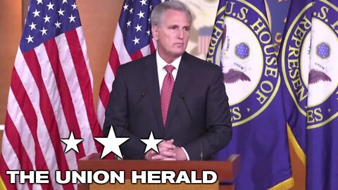 House Minority Leader Kevin McCarthy Weekly Press Conference 8/25/2021