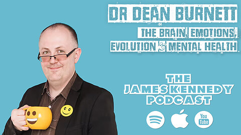 #60 - Dr Dean Burnett - the brain, emotions, evolution & mental health